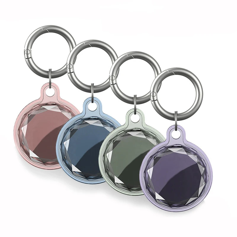 Vodotesný anti-strašný Airtag Keychain pre psov, Pet GPS Location Tracker, Airtag Ochranné kryt
