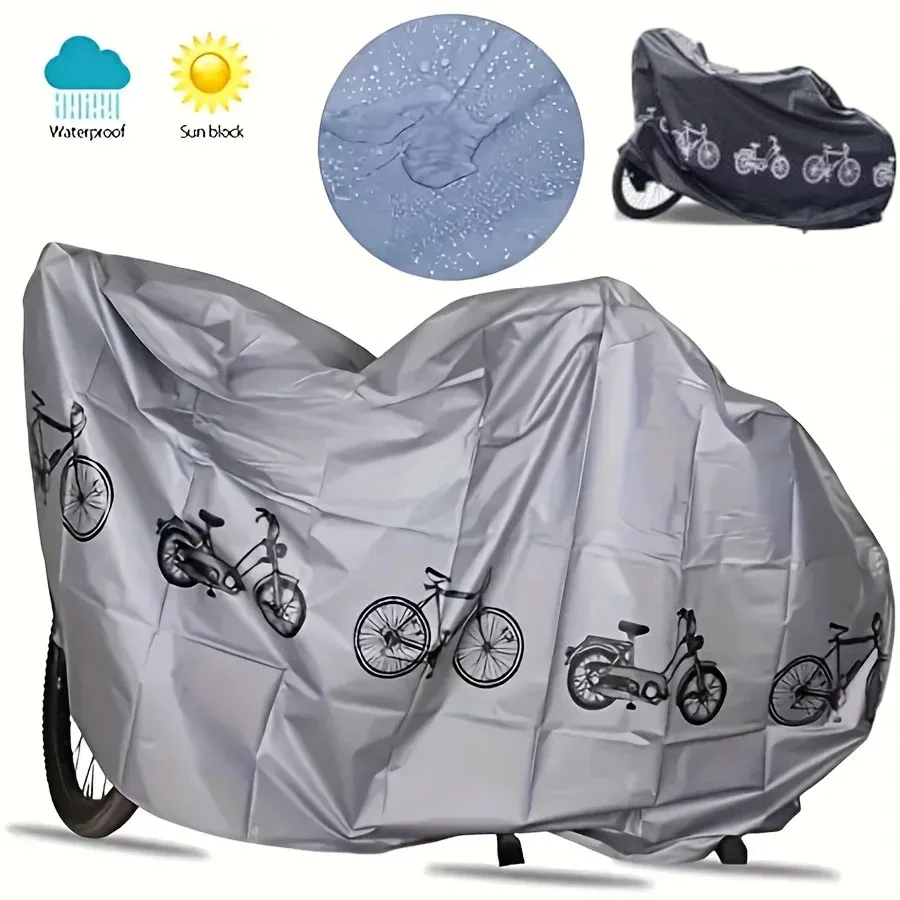 Vodotesný elektrický bicykel Sunshade Cover UV ochranu proti bicykli MTB Motocykel Sun Sun Covers
