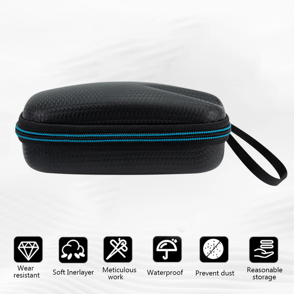 Vodotesný kryt myši prenosný zips tvrdé eva myši skladovacie vrecká bezdrôtové puzdro myši pre logitech g pro x superlight gpw