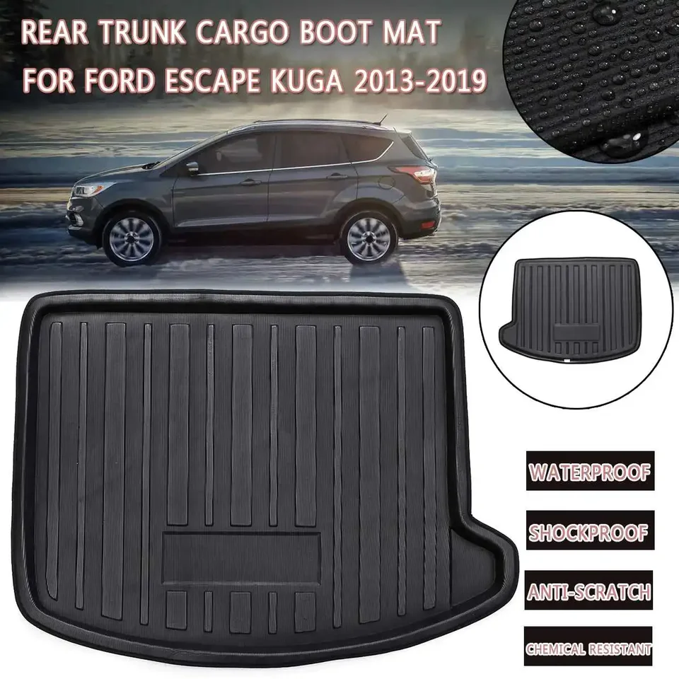 Vodotesný zadný kmeň nákladné podšívka Rat pre Ford Escape Kuga 2013 2014 2015 2016 2017 2018 2018