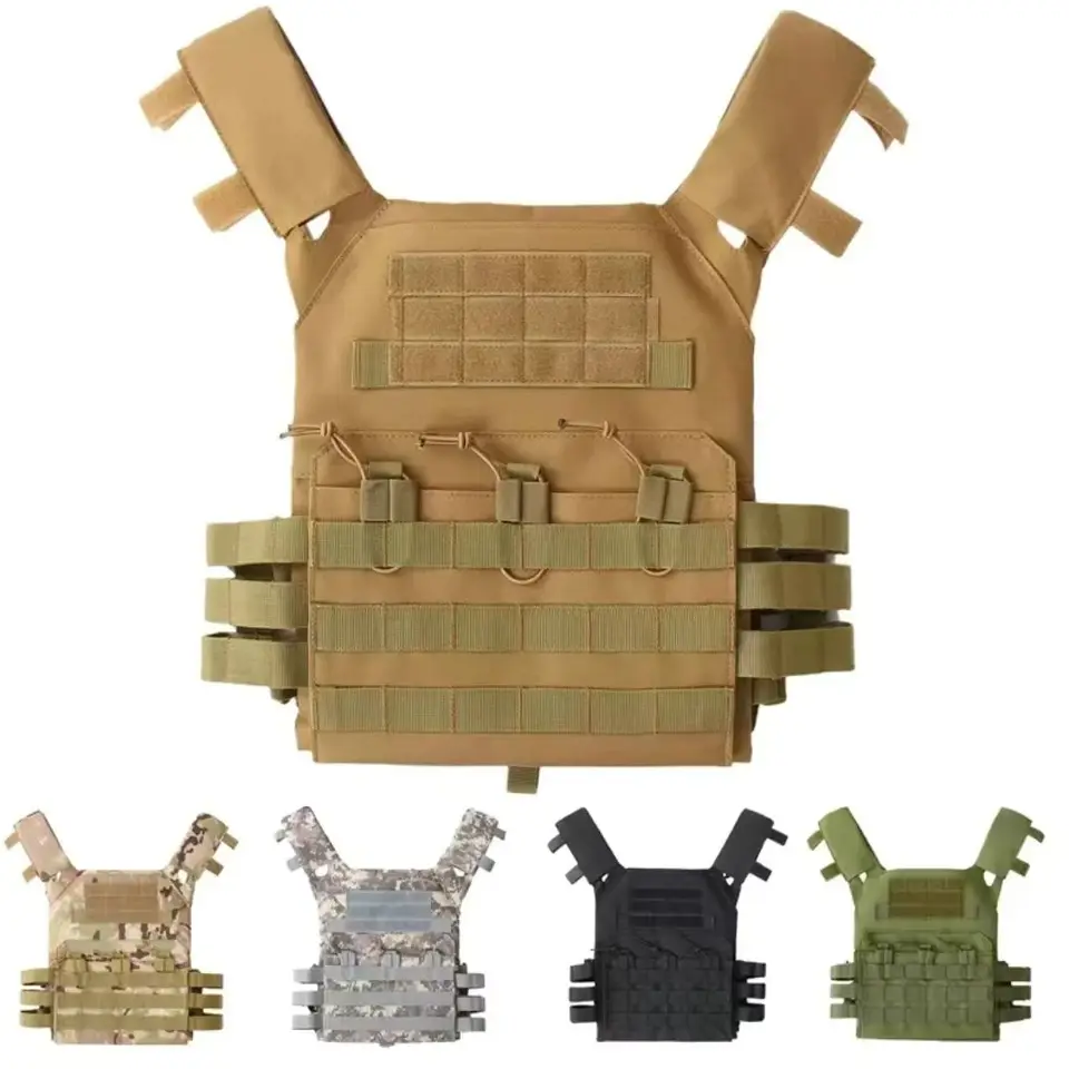 Vojenská taktická vesta nepremokavá vonkajšia brnenie Body Lightweight JPC Molle Plate Hunting Vests CS Game Jungle Equipment