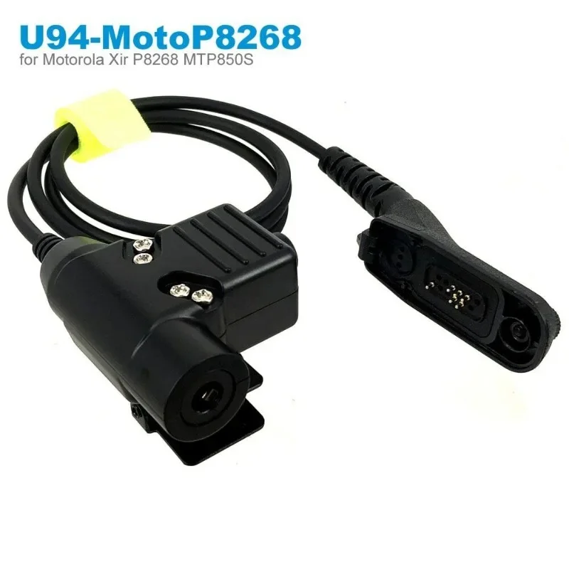 Vojenské Z taktické náhlavné súpravy U94 PTT pre Motorola MTP850S XIR P8268 P8200 APX4000 APX2000 APX6000 DP4800 DP3400 WALLIE TALKIE