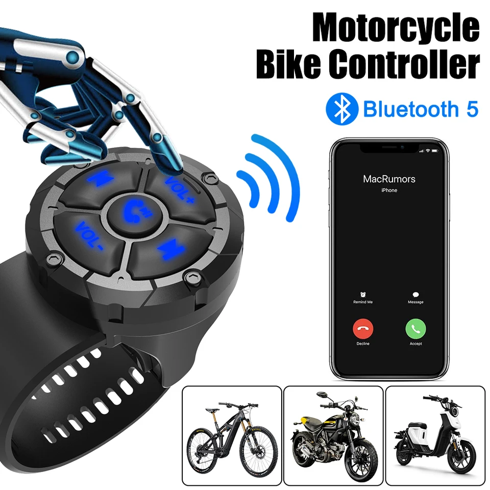 Volant Diaľkové ovládacie vozidlá prenosné bezdrôtové bezdrôtové Bluetooth 5.3 Diaľkové tlačidlo Ovládač slúchadla slúchadla