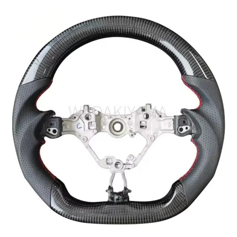 Volant z uhlíkových vlákien pre Toyota GR86 pre Subaru BRZ 2017-2024 Perforované kožené auto