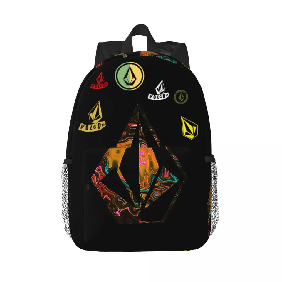 Volcom logo batohy Teenager Bookbag Príležitostné študenti Školské tašky NAPOŽITO