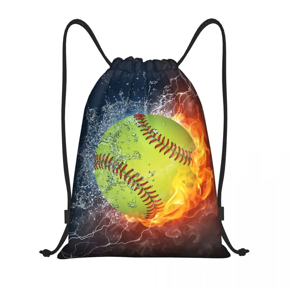 Volejbal ragby baseball futbalové basketbalové vzorky sťahovacia taška na nákup jogy batohy Ženy Muži športové telocvične vrece