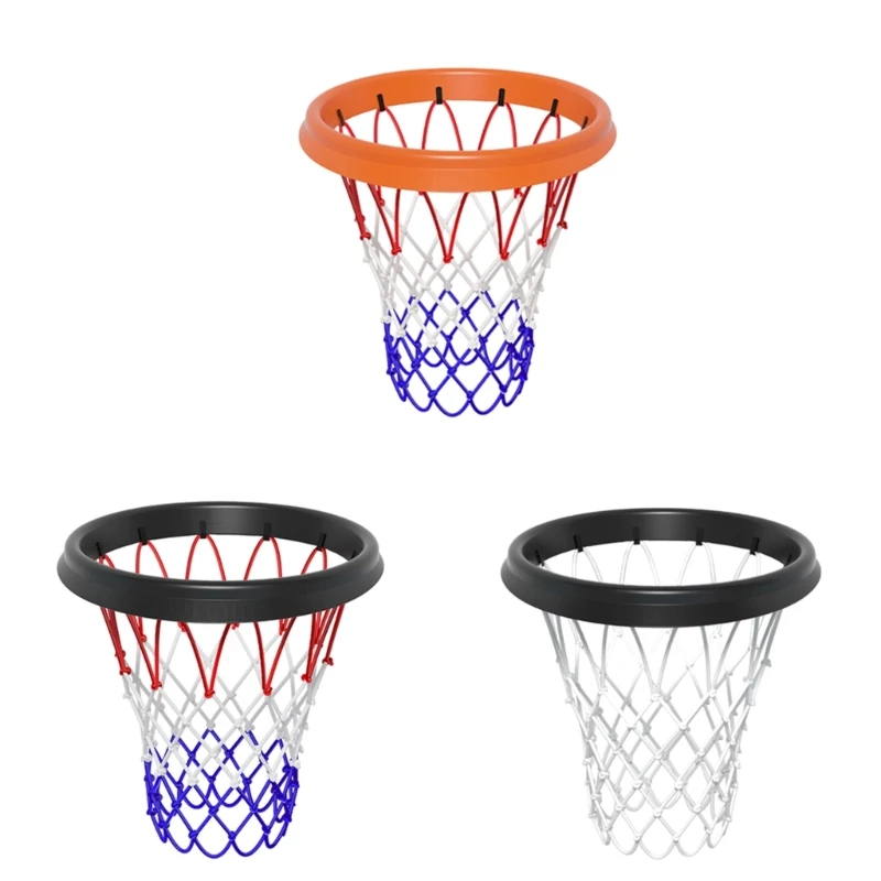 Vonkajšia basketbalová sieť pre ťažkú ​​basketbalovú obruč prenosný PU basketbalová sieťová siete basketbalová siete nahradenie