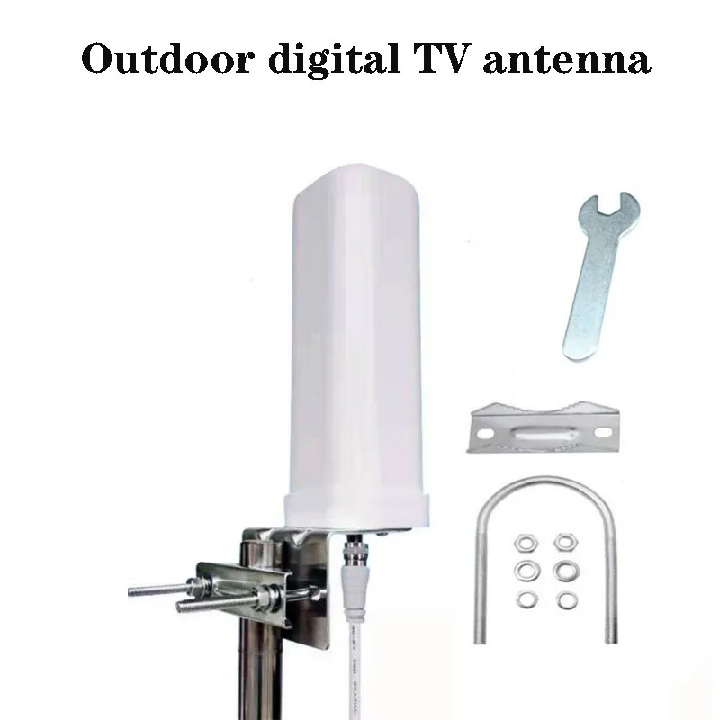 Vonkajšia digitálna televízna anténa Indoor and Outdoor DTMB signálny prijímač 4K 1080p ATSC s zosilňovačom Accessori