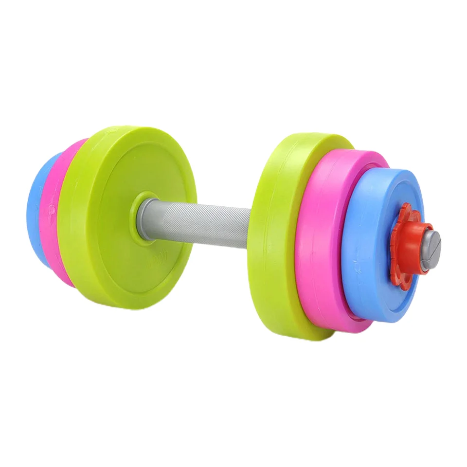 Vonkajšia fitness dieťa hračky pre deti Dumbbell Dumbbells Kids Barbell ruka rodiča