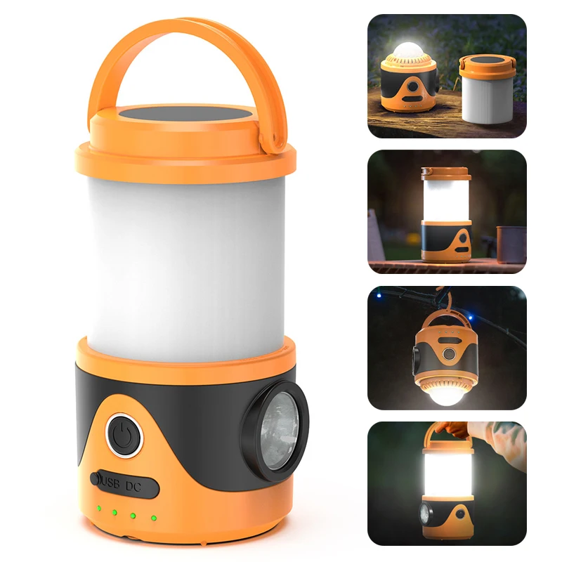 Vonkajšie kemping Lantern 10000ma USB Nabíjateľné 12 nastaviteľné režimy Power banka Núdzová energia Bank Rybolov pracovné osvetlenie stan