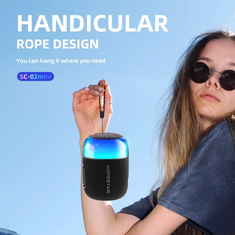 Vonkajšie kempingové vodotesné mini bluetooth reproduktor Tws stereo bezdrôtové prenosné karty subwoofer domáci počítač Audio Little Harman