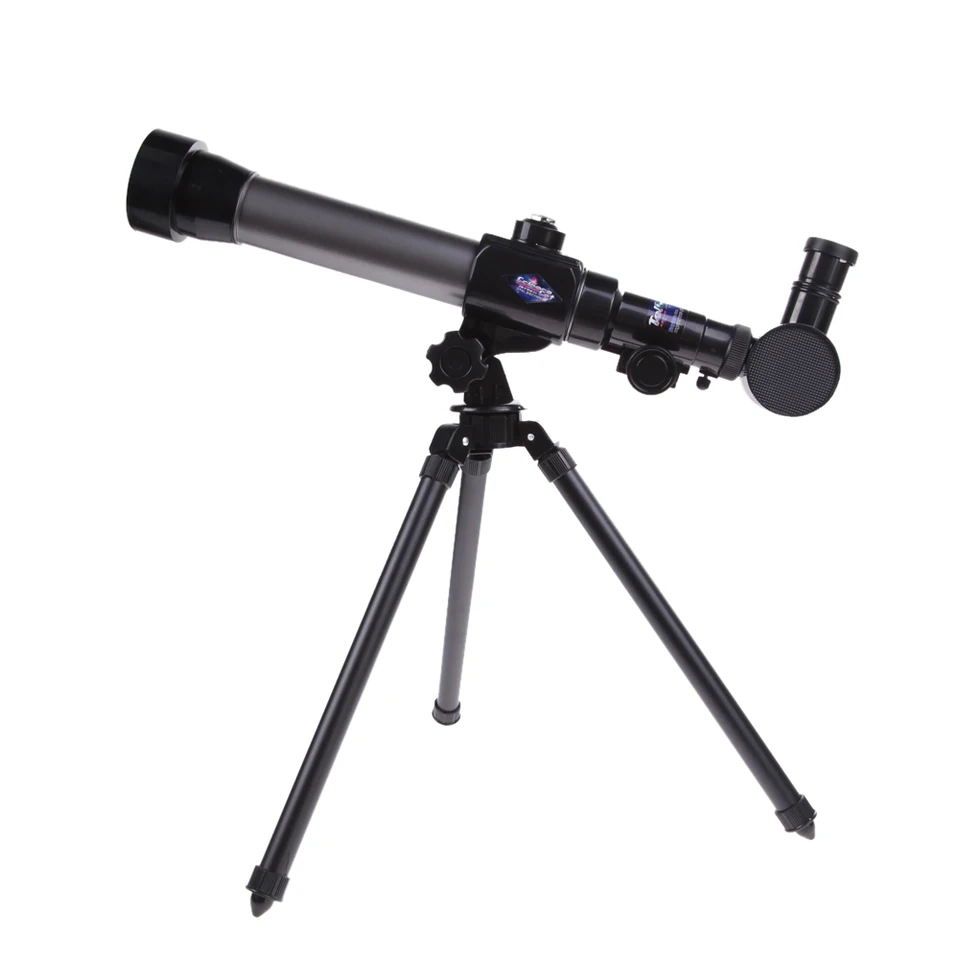 Vonkajšie monokulárne astronomické teleskopy refraktorové astronomické uhly nastaviteľné pre deti kombo 20x 30x 40x