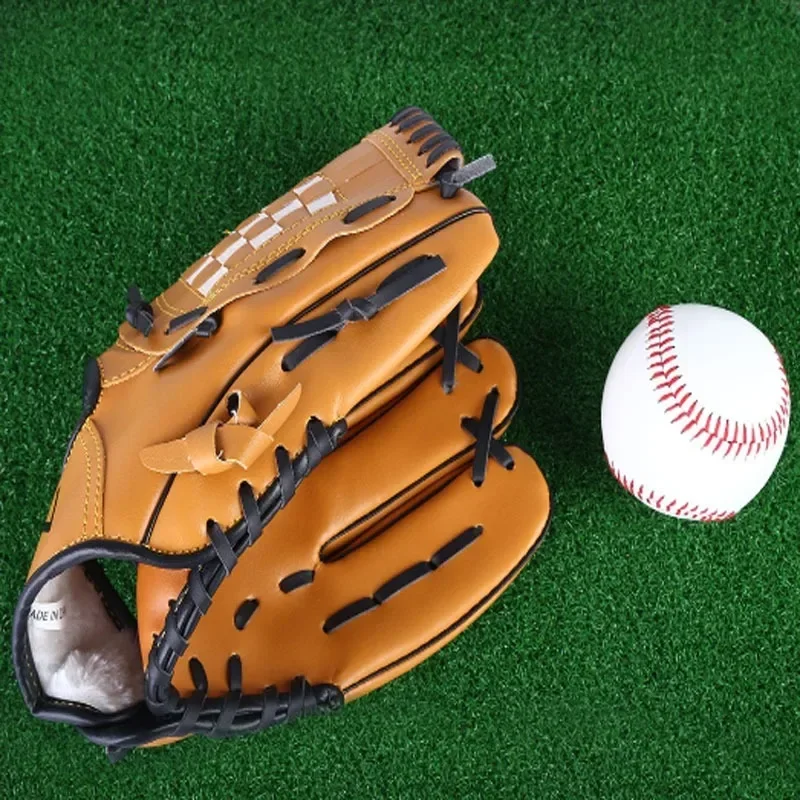 Vonkajšie športové baseballové rukavice Softball Practice Practice Veľkosť 9.5/10.5/11,5/12,5 ľavá ruka pre deti/dospelých Muž ženy tréning