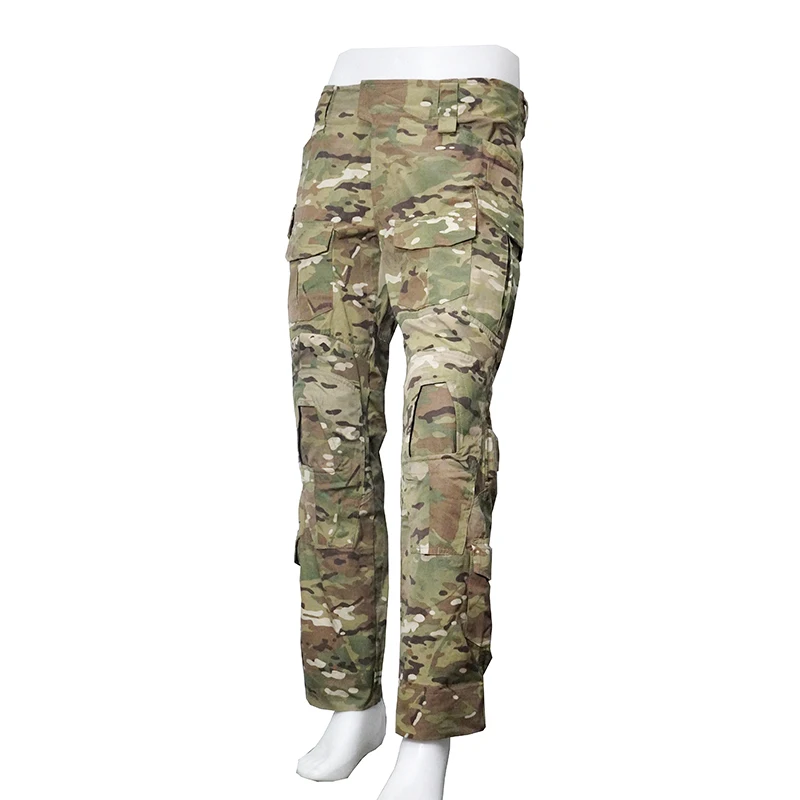 Vonkajšie športové maskovacie nohavice na polyester
