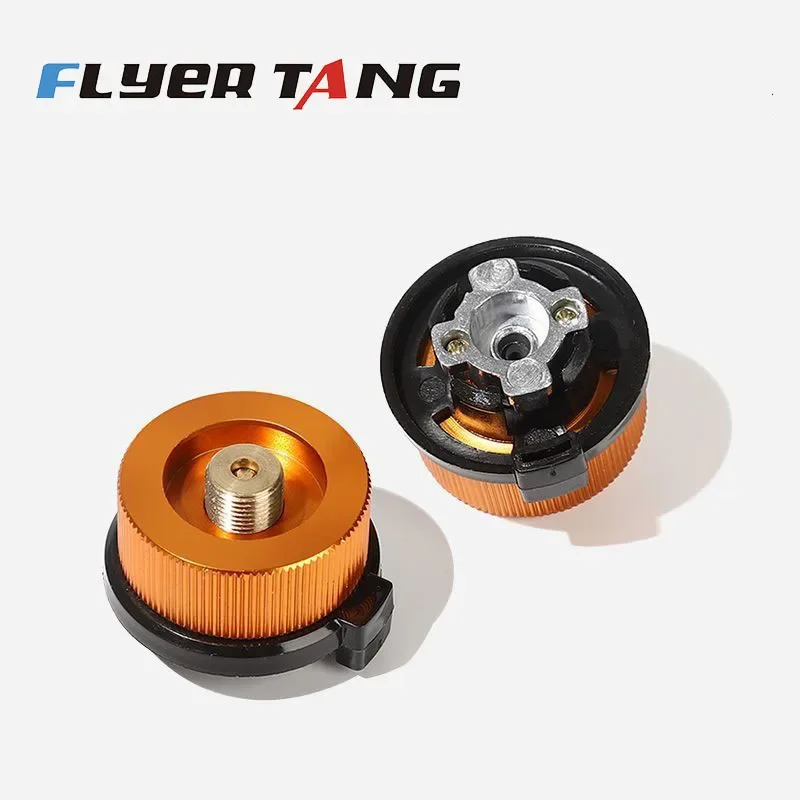 Vonkajší kempingový plynový sporák adaptér rozdelený typ pece Plyn Case Converter Konektor konektorový adaptér Adaptér Purchory