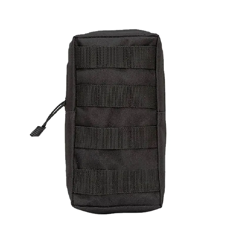Vonkajší taktický molle pásový taška 1000D Oxford Black Storage Fanny Pack na lov taktickej vesty na lov