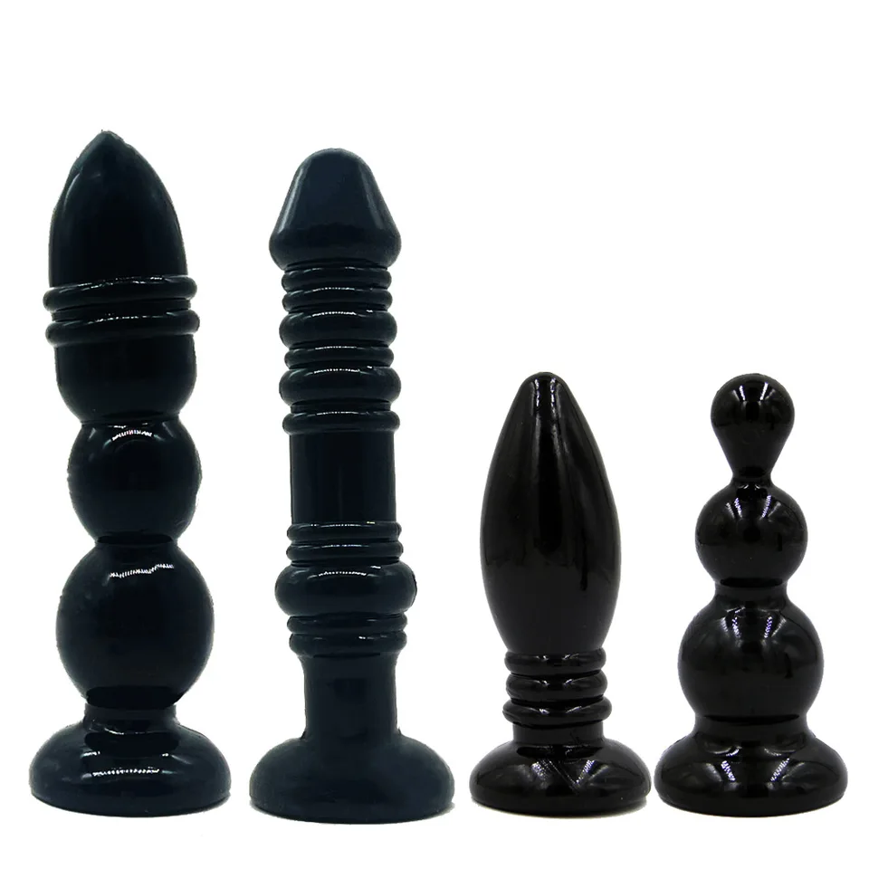 Vonkajší typ análny zástrčka pre mužov a žien G-Spot Backyard Four-Piece Set Anal Plug Masturbation Toy Sex Set