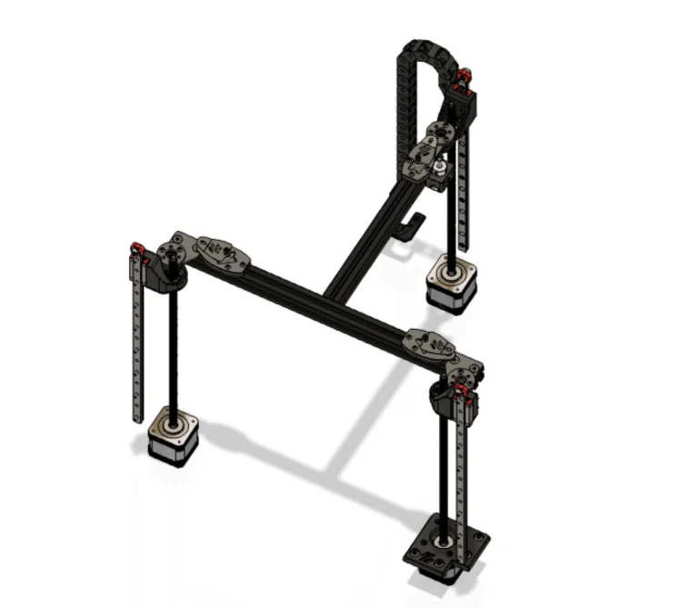 Voron Trident All-Metal 3D tlačiareň Kinematic Bed Mount Kit