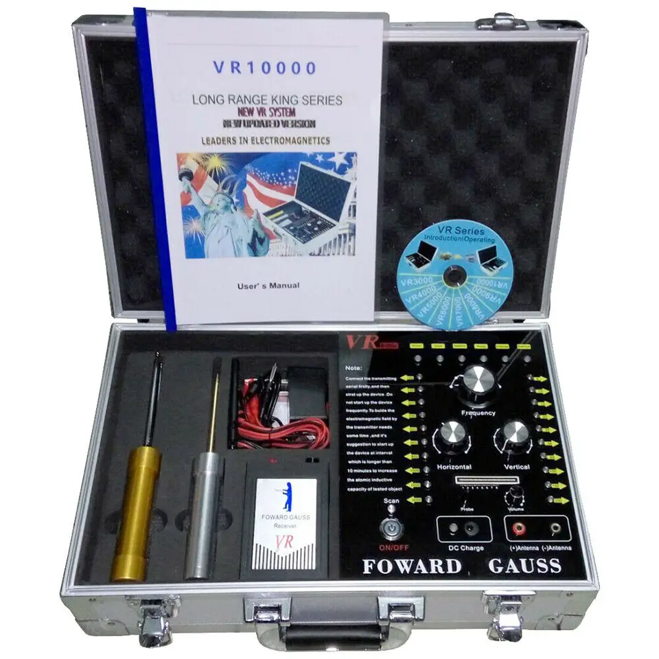 VR10000 Detektor detektora kovov s dlhým dosahom VR-10000
