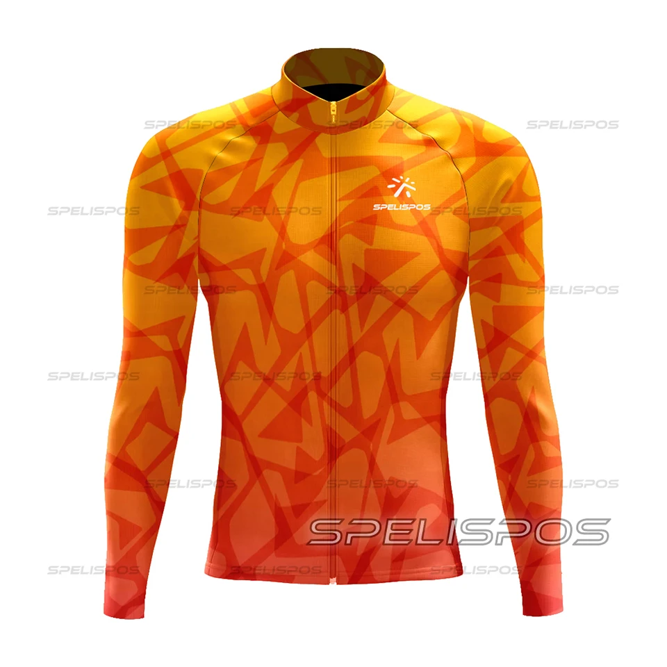 Vrcholy bicyklov 10 stupňov bunda Cycling Jersey s dlhým rukávom Cyklistický kabát teplý zimný tepelný fleece maillot ropa ciclismo invierno