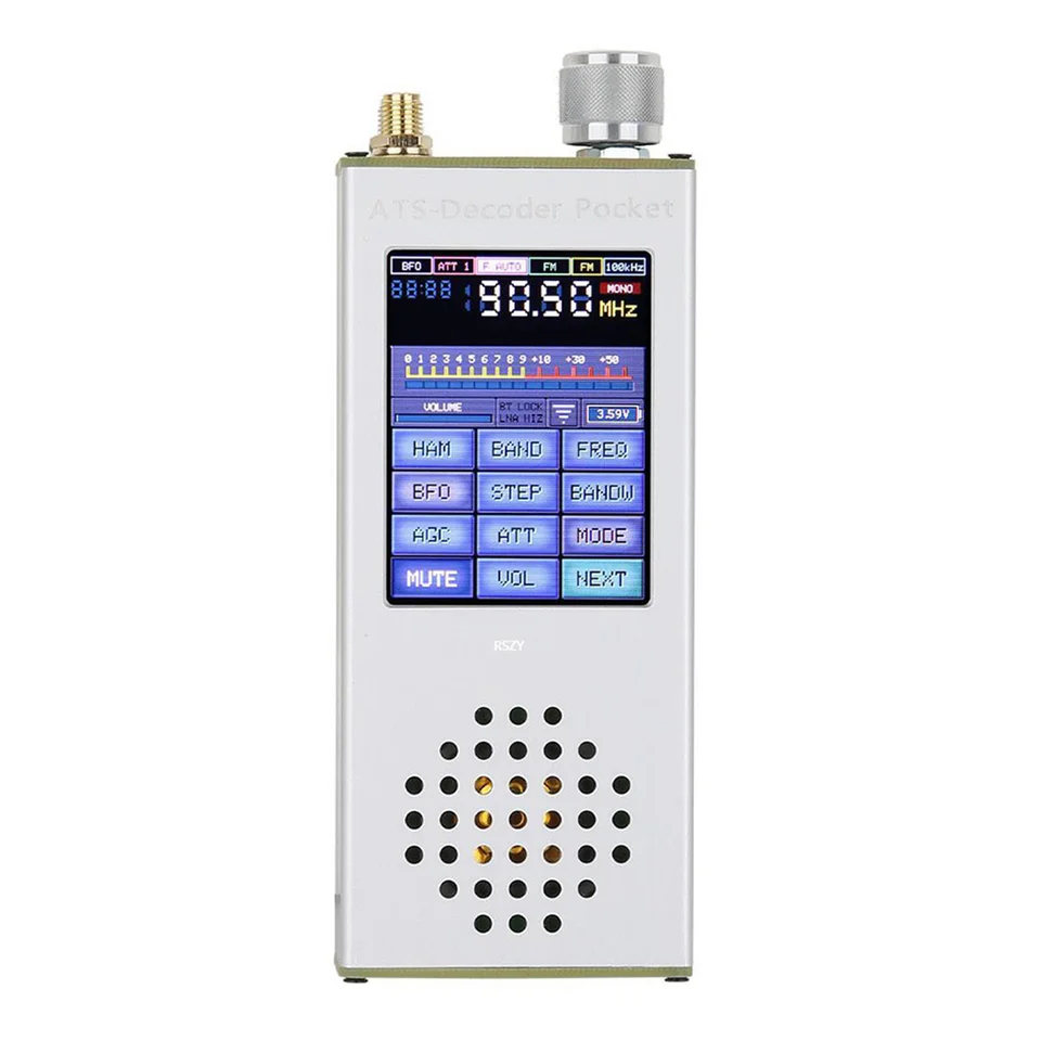 Vrecko na dekodér 4.17 Verzia Full Band FM SSB SDR AM LSB USB vreckový rádiový prijímač
