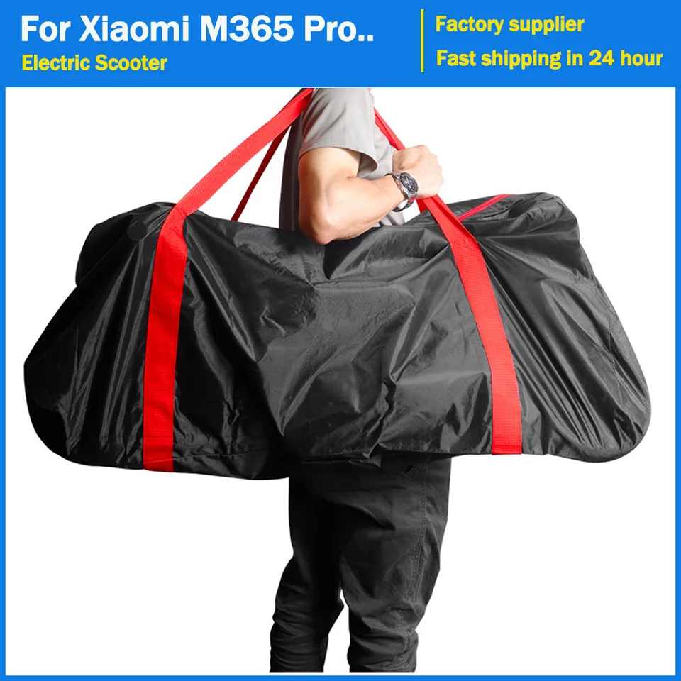 Vrecko na prepravu elektrického skútra pre Xiaomi M365 Pro Waterproof Oxford prenášajúci vrecko pre deväťbot Max G30 ES4 Skladacie skladovacie vrecká