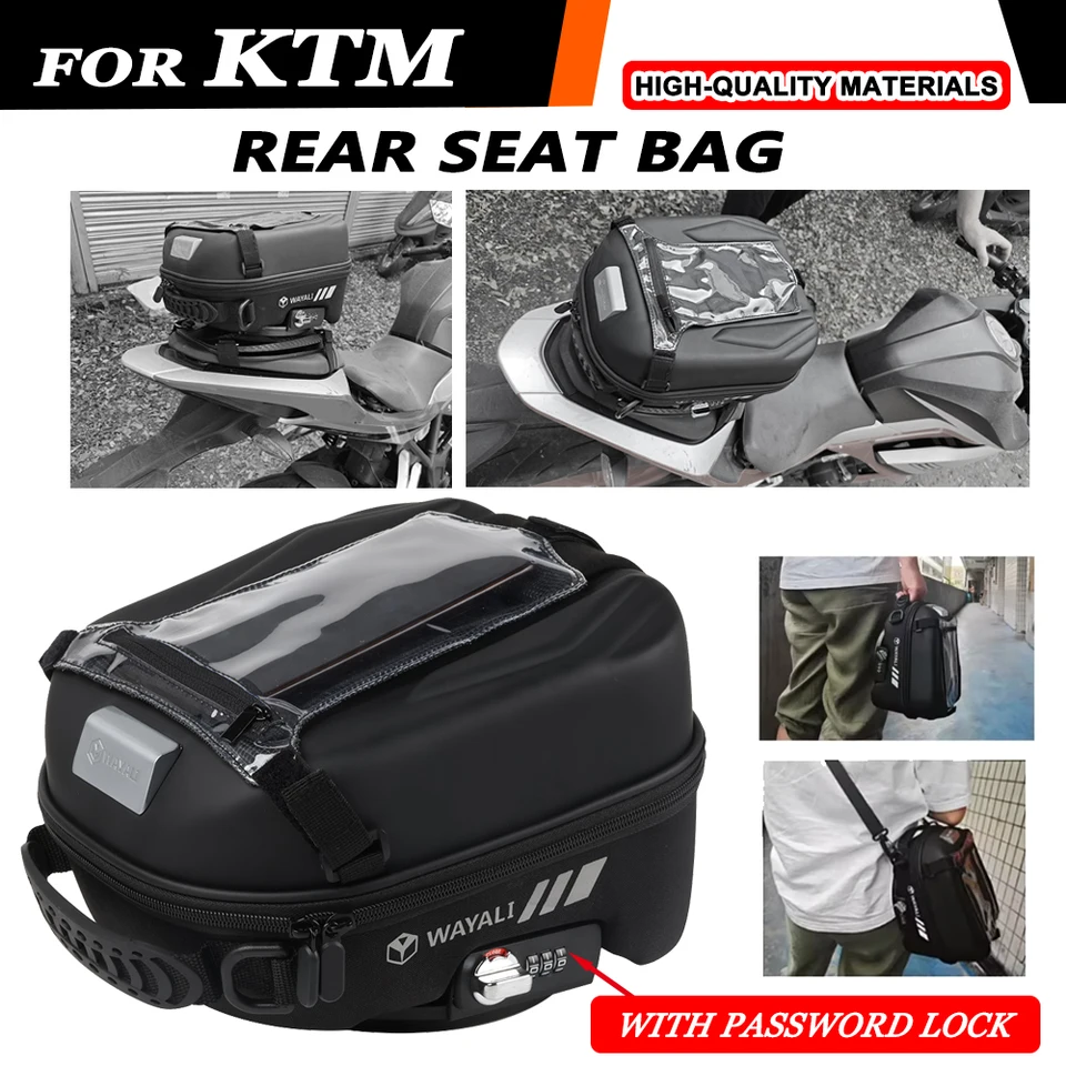 Vrecko na zadné sedadlo pre motocykle pre KTM 390 790 890 950 990 1090 1190 Adventur 1290 Super Adv Duke 390