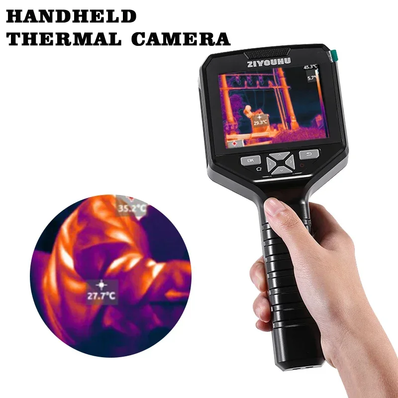 Vreckový počítač 320x240 IR Thermal Imaging Camera pre priemyselný detekčný obrázok meracieho obrázka na obrázku wifi iOS/android