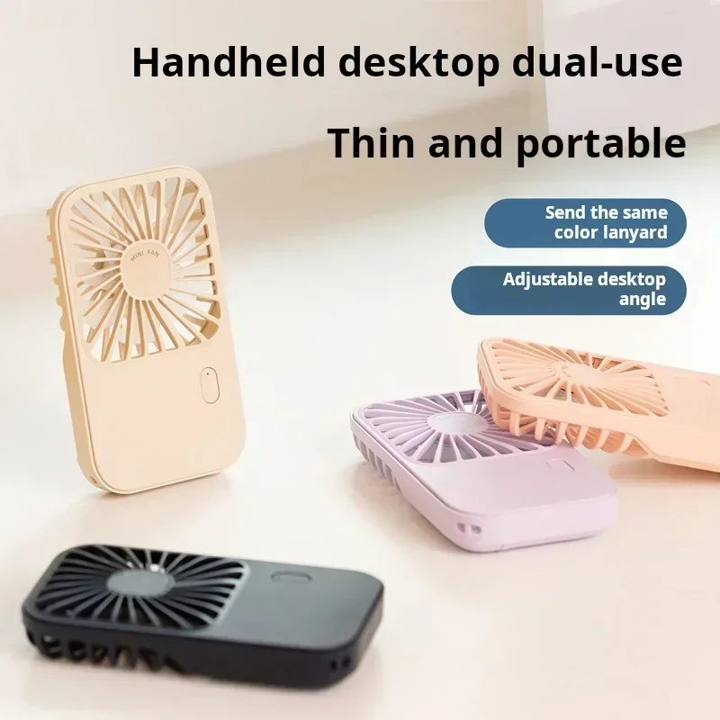 Vreckový ventilátor Ventilát prenosný mini ručný ventilátor 3 -rýchlostný vetra chladič USB nabíjateľný elektrický ventilátor pre vonkajšie kemping
