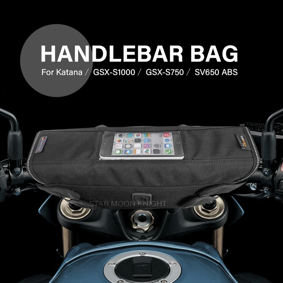 Vrecká na riadidlá GSX S1000 pre Suzuki Katana GSX-S1000 GSX S750 SV650 ABS Motocykel Vodotesná taška Storage Tack Cestovná súprava