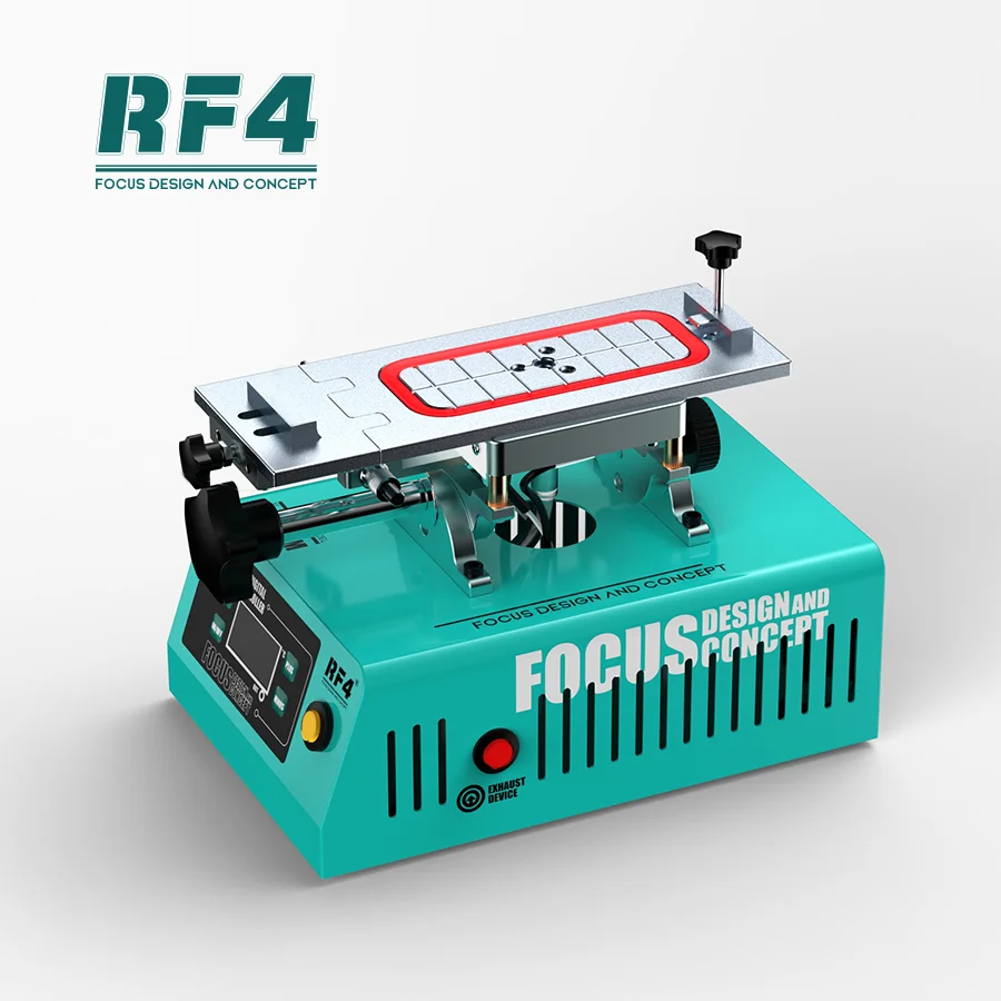Vstavané vákuové čerpadlo RF4 Super Saction 360 ° Mobilný telefón Dotykový stroj na údržbu LCD oddeľovača RF-Freedom 110/220V