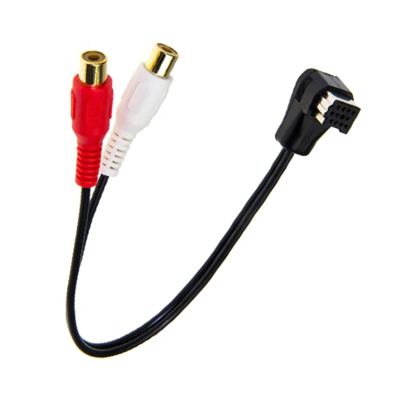 Vstup na audio adaptéri automobilu RCA pre priekopník IP-BUS