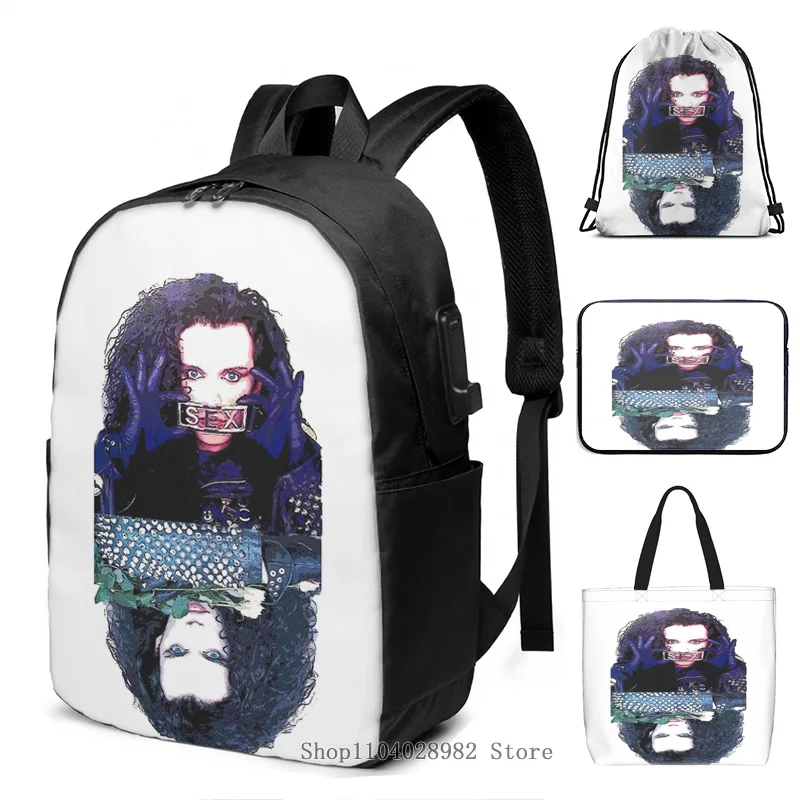 Vtipná grafická tlač Pete Burns Sex & Flowers