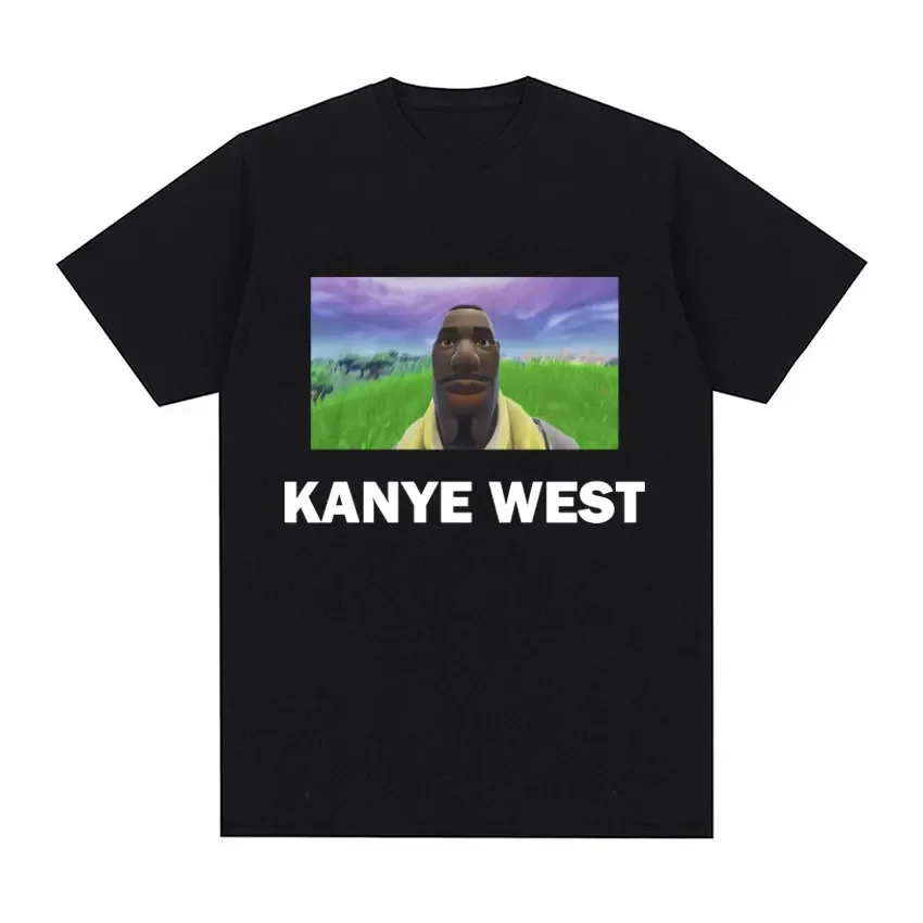 Vtipné Kanye West Meme Graphics Tričko Pánske ženy Hip Hop Humor Style Tirts Fashion Vintage krátke rukávy tričká Streetwear