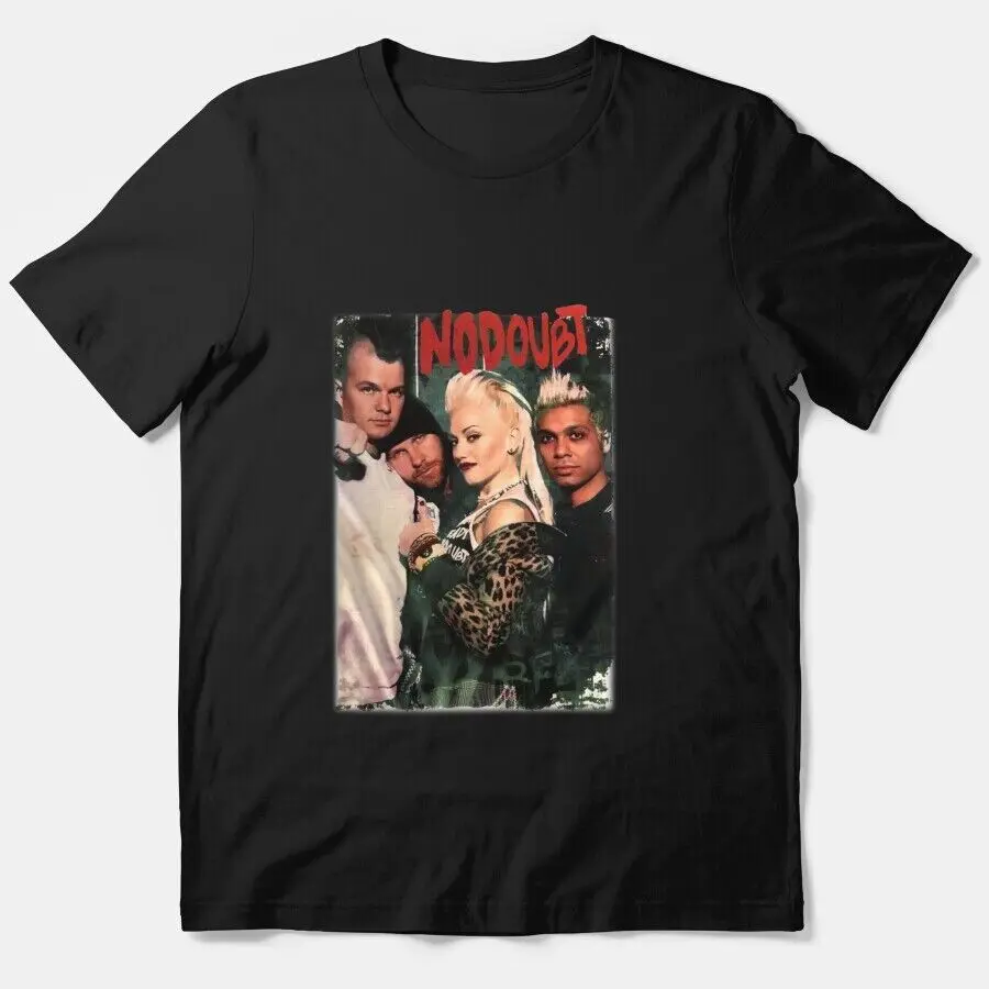 Vtipné nepochybne Rock Band Členovia Essential Tričko Vintage Grafická košeľa Vysoko kvalitná 100%bavlnená krátka rukáv