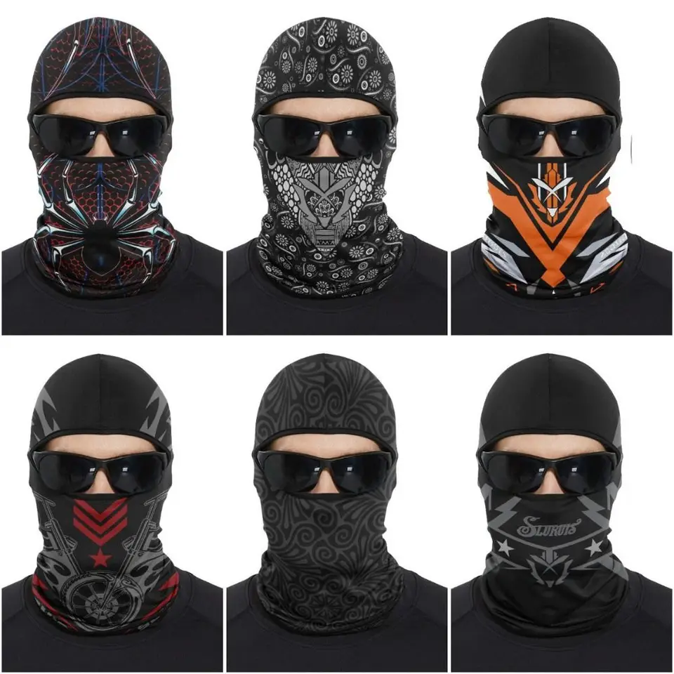 Vtipné opice ústa lebky motocykla motocykla balaclava ľahká priedušná cyklistika plná tvárová maska ​​vetru, rýchle suché jazdecké poklesy hlavy