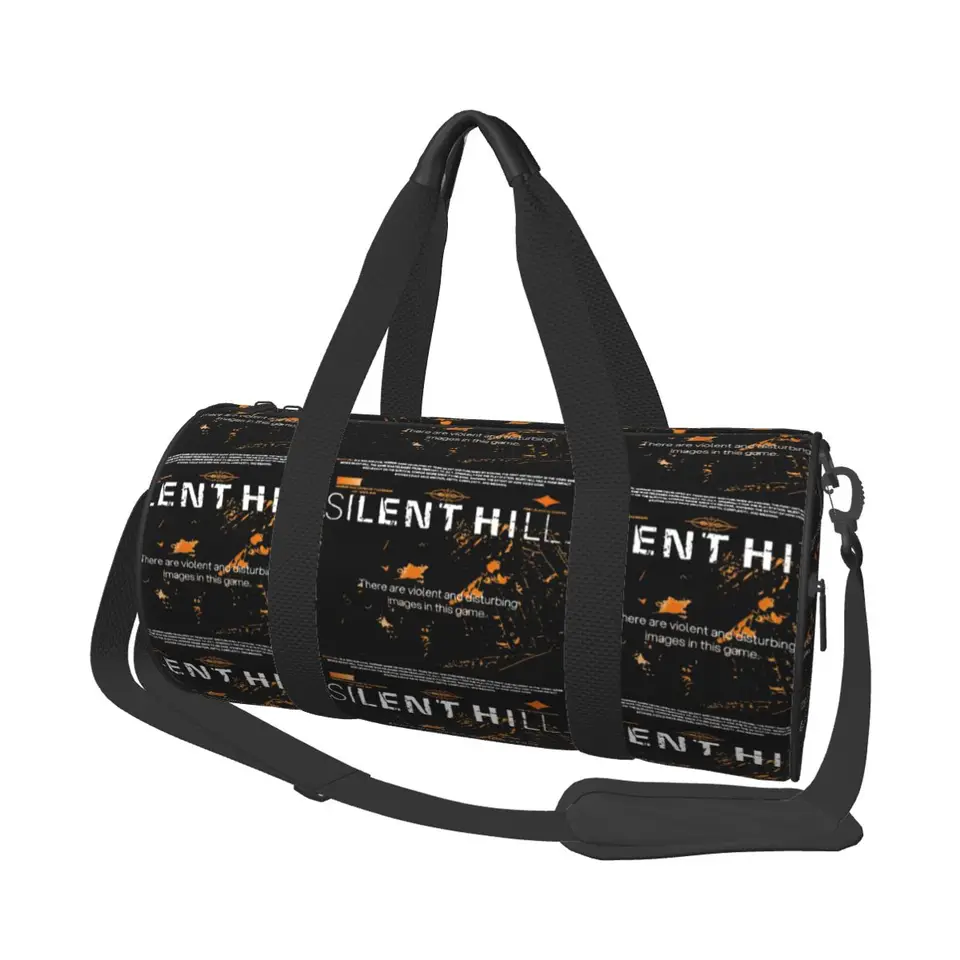 Vtipné tiché kopce Športové tašky cestovné výcvik v taške Vinobe kapacity Vintage kabelky pánske dizajn Oxford Fitness Bag