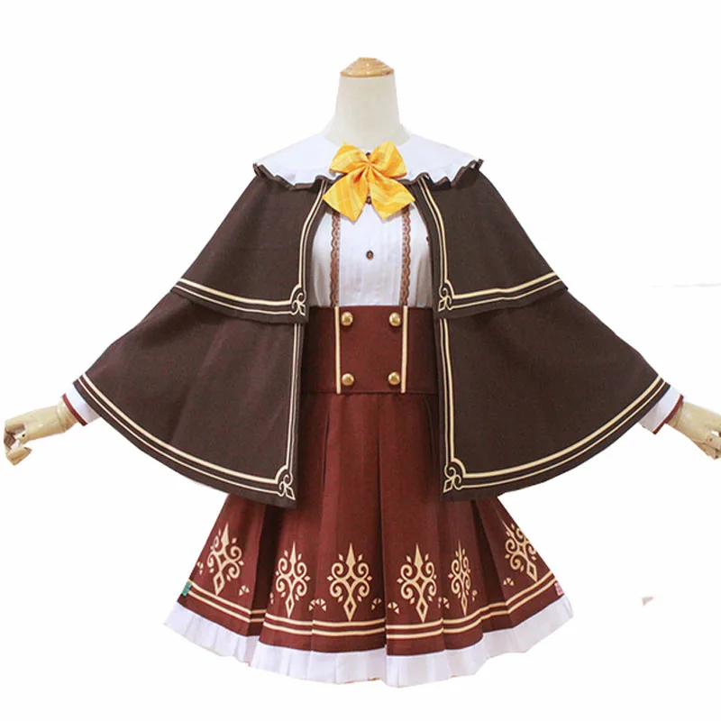Vtuber Inugami Korone Cosplay kostým Ženy Roztomilé uniformy lolita šaty Halloween Karneval kostýmy luxusné oblečenie anime oblečenie