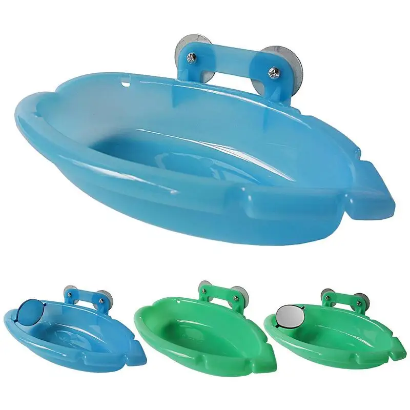 Vtáčie vaňa vták Birdbath miska kŕmna vtáka Neškodný bezpečnostný vták Pet Pet Pet Baločná miska misa pre papagáje Parkover