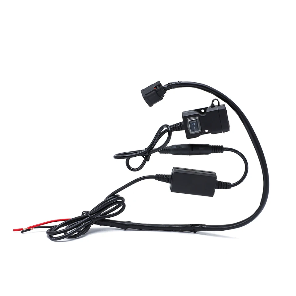 Vyhrievané priľnavosť vedie Spínačy nabíjačky USB nabíjačky pre Honda CRF250L 19-20 CRF300L 17-21