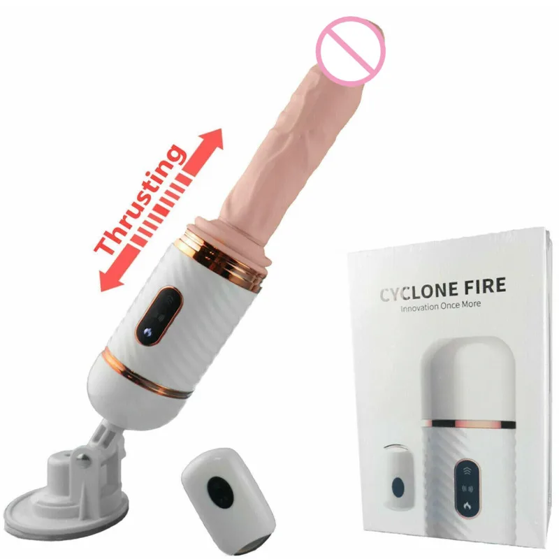 Vykurovanie ťahania Realistické dildo vibrátorské sexuálne hračky pre ženy lesbické ručné pištoľ diaľkové ovládanie ženská masturbácia