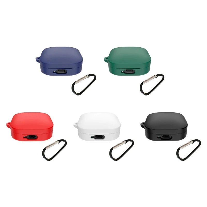 Vylepšenia krytu silikónového puzdra Not Slip & Shockople Ochrana proti uši Skladovací vrecko Flexibilné pre Redmi Buds 6 Active Impud