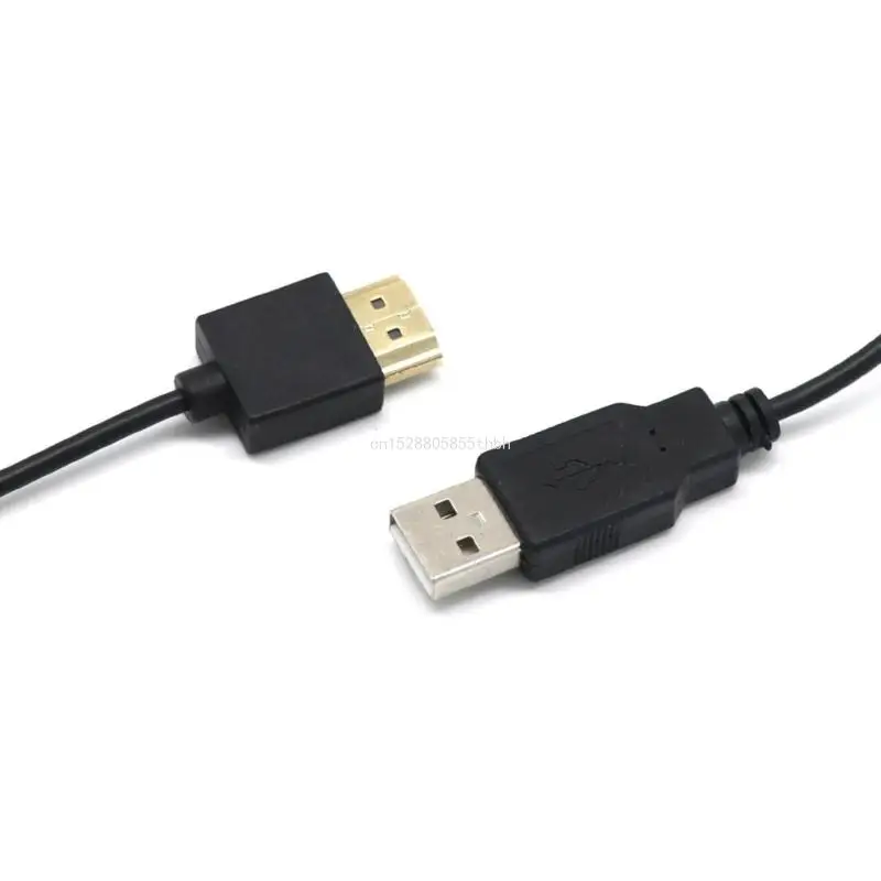 Vylepšenia mužského na USB napájací kábel 0,5 m ABS USB Power Nabíjací kábel Jednoduchá inštalácia vhodná na nabíjanie zariadení