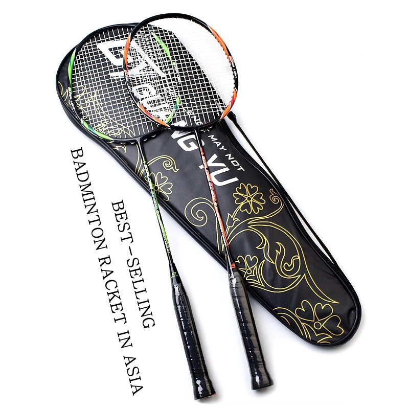 Vylepšená 4U badmintonová raketa pre dospelých Racket Sport uhlíkový kompozitný badminton raketa Recreational Leisure Double Racket Set