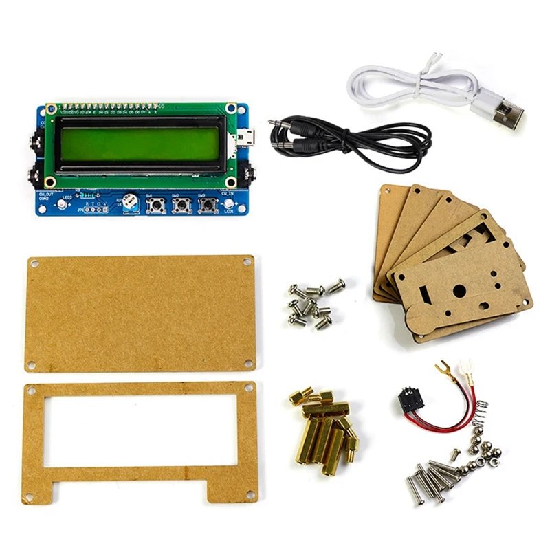 Vylepšené HU-069B CW MORSE Code Decoder Trainer Parts Electronic DIY Circuit Board Praktická súprava