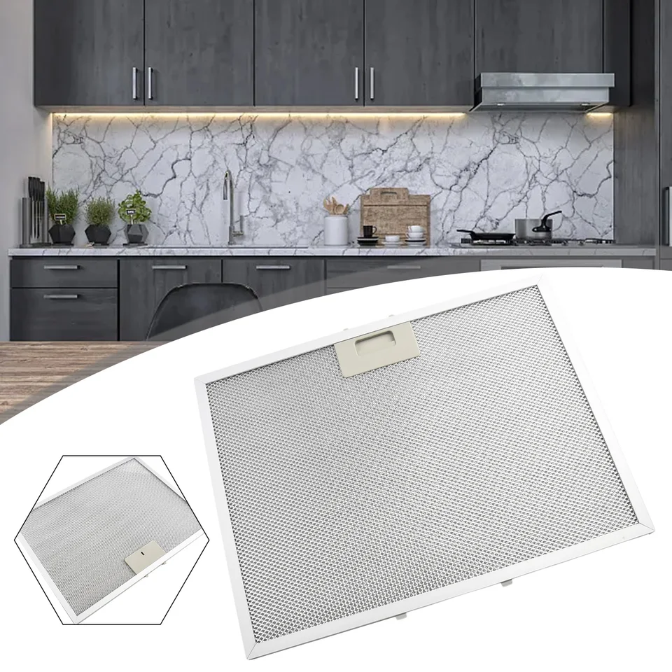 Vylepšite rozsah s kapucňou Strieborná kapucňa filtre kovového sieťového filtra 400 x 300 x 9 mm pre čerstvejší vzduch