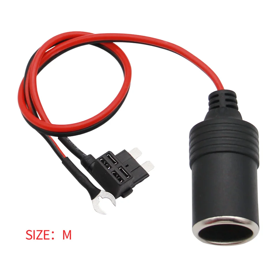 Vylepšite systém fotoaparátu automobilu pomocou tejto poistkovej konektorovej súpravy Connector Black vhodné pre zariadenie GPS na nabíjačke automobilov