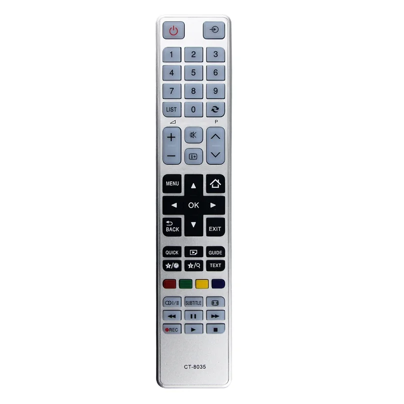 Vymeňte CT-8035 diaľkové ovládanie pre Toshiba 40L3453DB 40L1653DB 32W3453DB 32W3451DB 32D3453DB 40L3451DB 40L3455DB