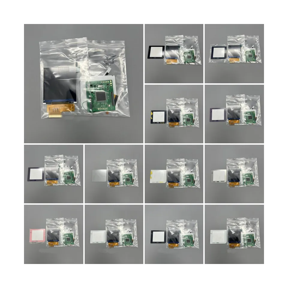 Vymeňte obrazovku pre GBP LCD, ktorá je ľahko nainštalovaná 2,6 palca v plnej veľkosti LCD s vysokým jasom s vysokou kvalitou škrupiny pre vrecko Gameboy