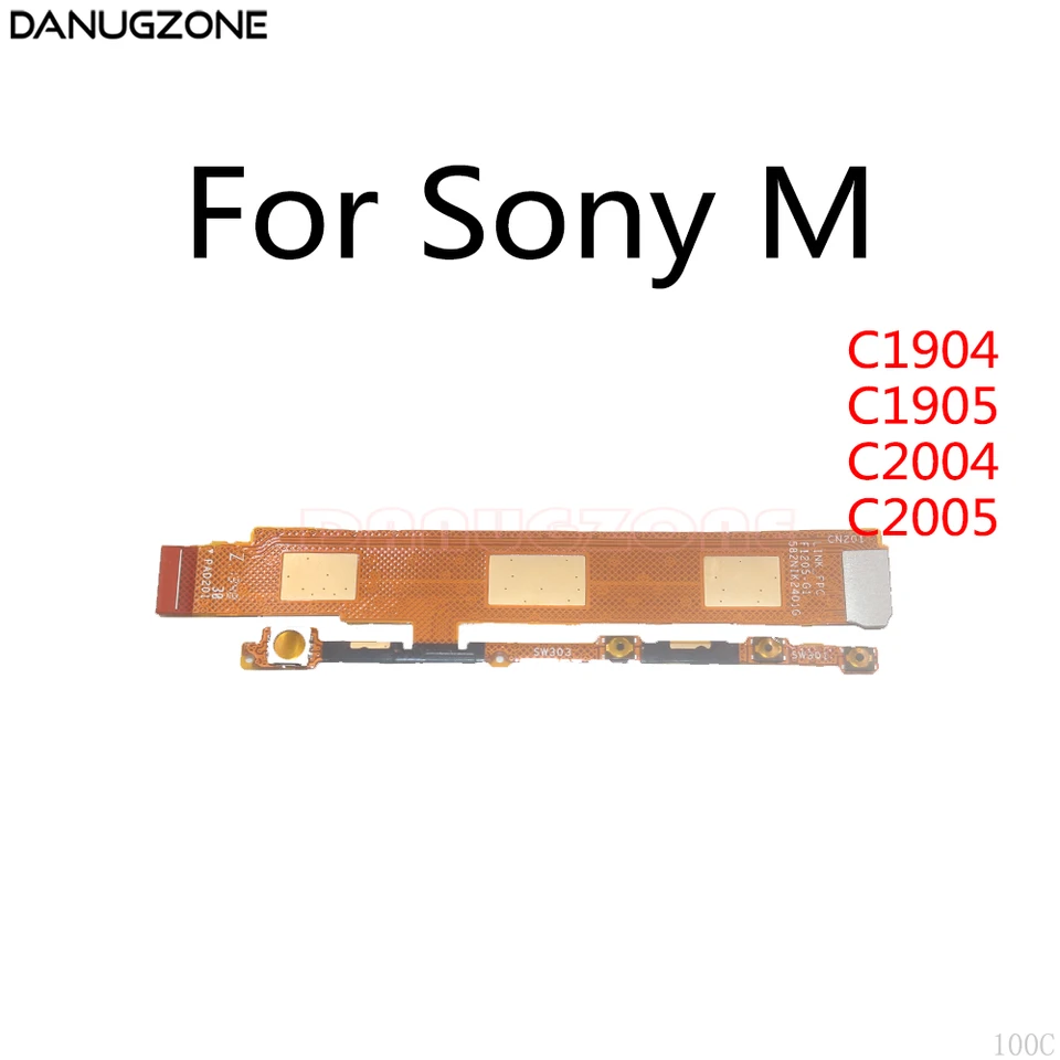 Vypínač tlačidla Vyplknutie tlačidla MUTE Flex kábel pre Sony XA F3111 F3112 M C1904 C1905 C2004 M2 S50H D2303 M4 E2303 M5 E5603